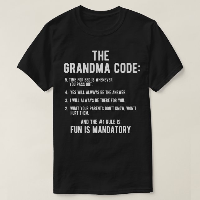 Oma Geschenk von Grandtochter Grandson The Grand T-Shirt (Design vorne)