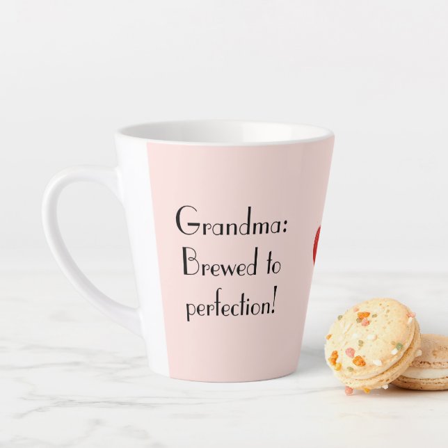 Oma Geschenk von Großkindern, wir Liebe Sie, Milchtasse (Beispiel)