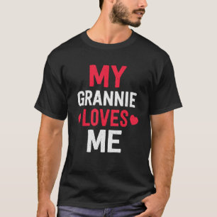 Oma Grandkids My Loving Grannie Lieben Me Famile T-Shirt