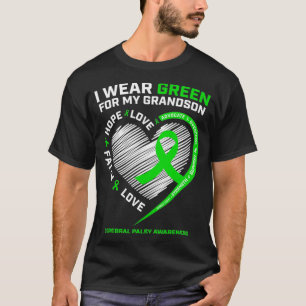 Oma Grandpa Geschenk Grüner Großvater Cerebral T-Shirt