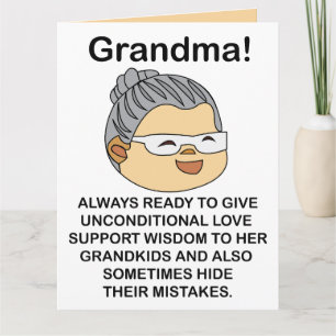 Oma Großmutter Geburtstag Karte