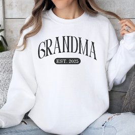 Oma gründete 2025 neue Großmutter Sweatshirt