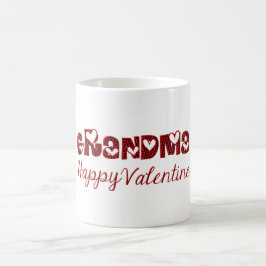 Oma Happy Valentine Niedliche Kupidrepografie Tasse