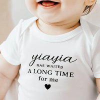 Oma hat Baby-Body gewartet Geschenk
