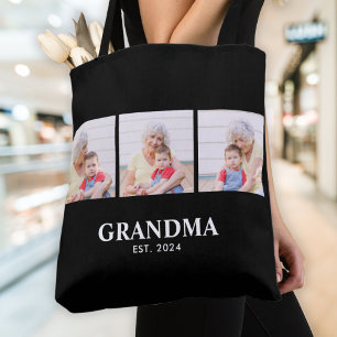 Oma hat kühnes Schwarz 3 Foto etabliert