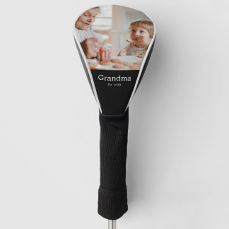 Oma hat modernes Fotogeschenk eingerichtet Golf Headcover