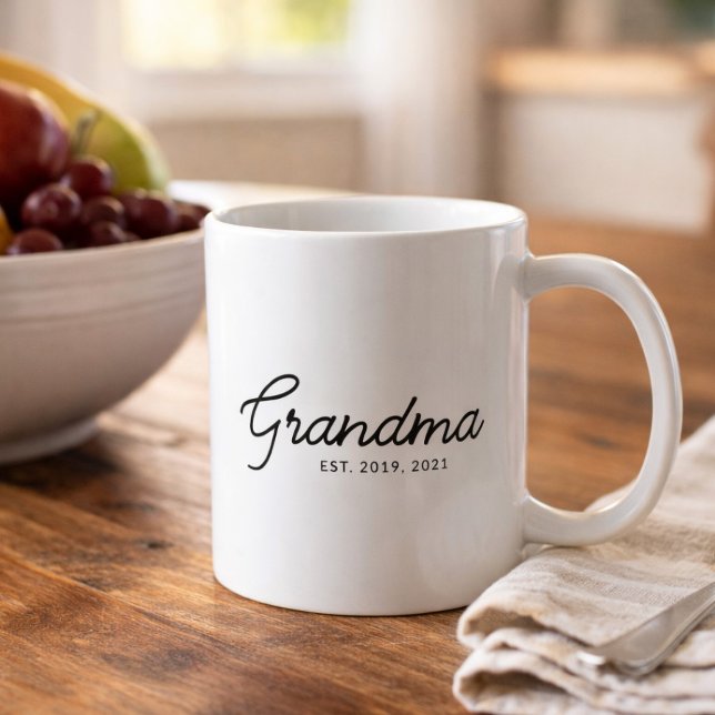Oma hat neue Oma-Geschenke etabliert Kaffeetasse (Von Creator hochgeladen)
