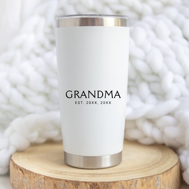 Oma hat neue Oma-Geschenke etabliert Thermobecher (Von Creator hochgeladen)