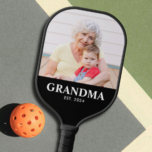 Oma hat Spaß gegründet Fette Foto Pickleball Schläger
