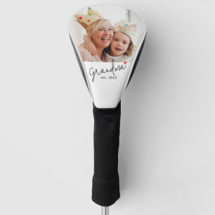 Oma hat Spaß-Skript-Foto gegründet Golf Headcover