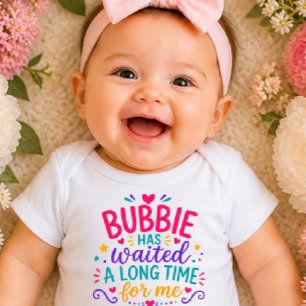Oma Hat Wartens Farbigen Baby-Bodyanzug Baby Strampler