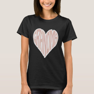 Oma Heart Mama Life Mama Letter Printed Bekleidung T-Shirt