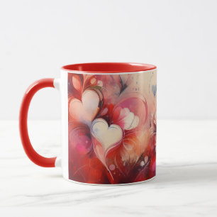 Oma Hearts Liebe Tasse