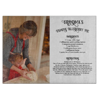 Oma Heirloom Rezept mit Foto Schneidebrett