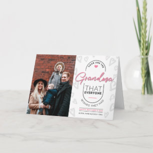 Oma Herzlichen Glückwunsch zum Muttertag  Karte