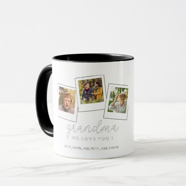 Oma I Liebe Sie Tasse - Geschenk von Großkindern (Vorderseite Links)