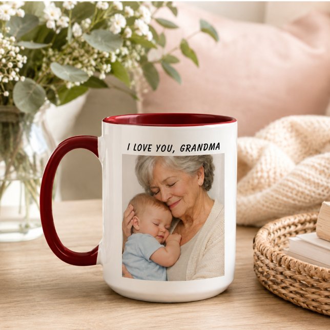 Oma, ich liebe dich Tasse | Tag der Großeltern (I Love You Grandma Mug | Grandparents Day)