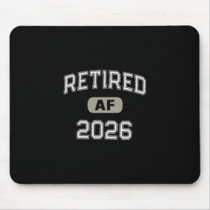 Oma im Ruhestand ab 2026 Vater Urlaub Mutter Kreuz Mousepad