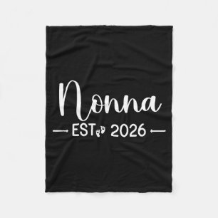 Oma ist 2026 Neue passende werdende Mutter 2026 Fleecedecke