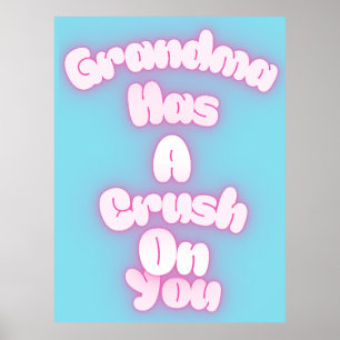 Oma ist in dich verknallt poster