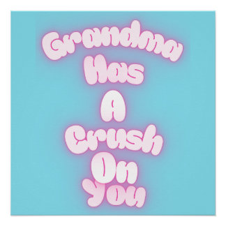 Oma ist in dich verknallt poster