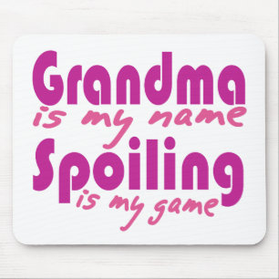 Oma ist mein Name Mousepad