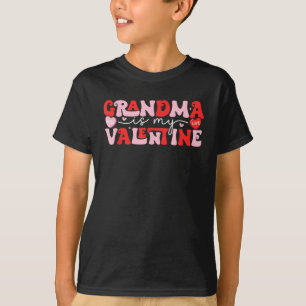 Oma ist mein Valentinstag Retro Valentinstag T-Shirt