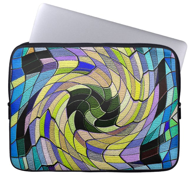 Oma ist Quilt...... Laptopschutzhülle (Vorderseite)