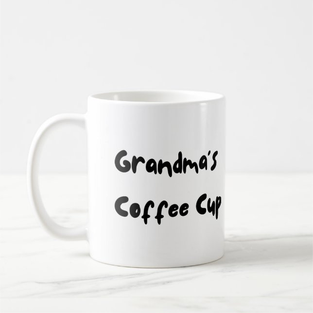 Oma-Kaffee-Cup Kaffeetasse (Links)