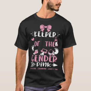 Oma Keeper des Geschlechts Pink oder Blue Gran Ba T-Shirt