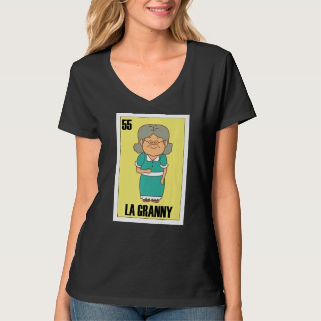 Oma La Granny T-Shirt (Vorderseite)