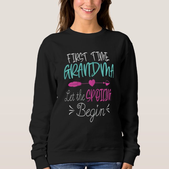 Oma Lasse den verderblichen Anfang N Sweatshirt (Vorderseite)
