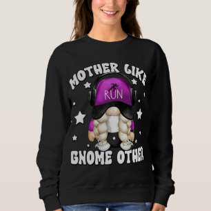 Oma Lauf Gnome für Marathonläufer Funny Ru Sweatshirt