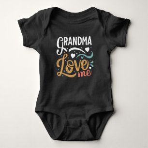Oma Liebe Baby Strampler