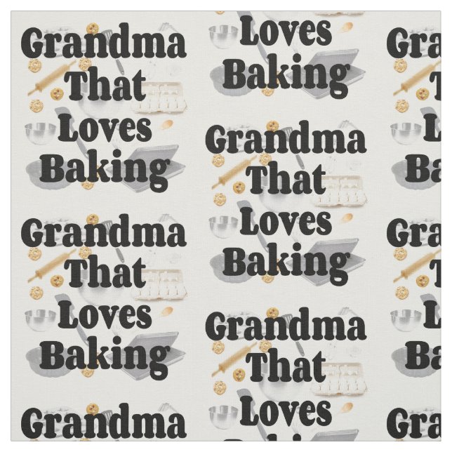 Oma Liebe Baking Stoff (Muster)
