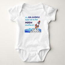 Oma Liebe mich zum Mond und zurück