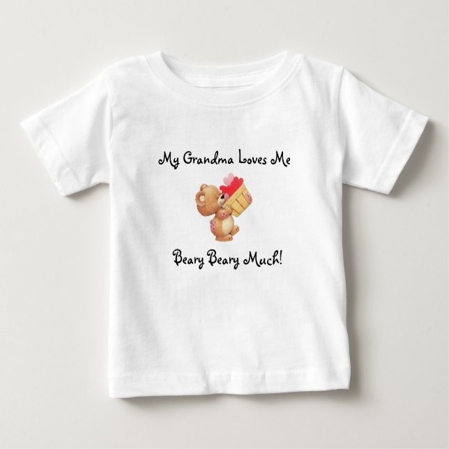 Oma Lieben Me Kleinkind-Shirt Baby T-shirt (Vorderseite)
