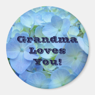 Oma Lieben Sie! Magnete Geschenke Blauer Weihnacht