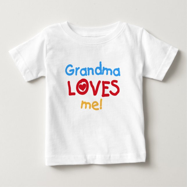 Oma Lieben T - Shirt und Geschenke (Vorderseite)