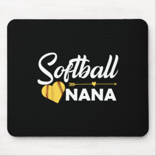 Oma liebt es, weiche Spiele zu spielen und zu verk Mousepad