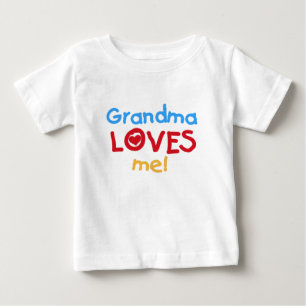 Oma liebt mich baby t-shirt
