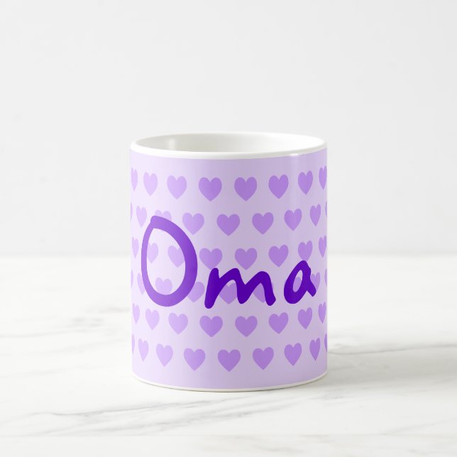 Oma Lila Tasse (Mittel)