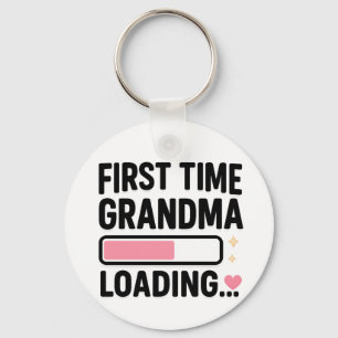 Oma Loading zum ersten Mal Schlüsselanhänger