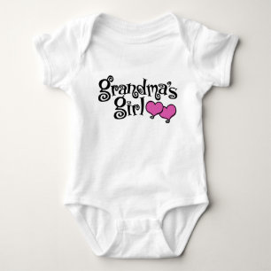 Oma-Mädchen Baby Strampler