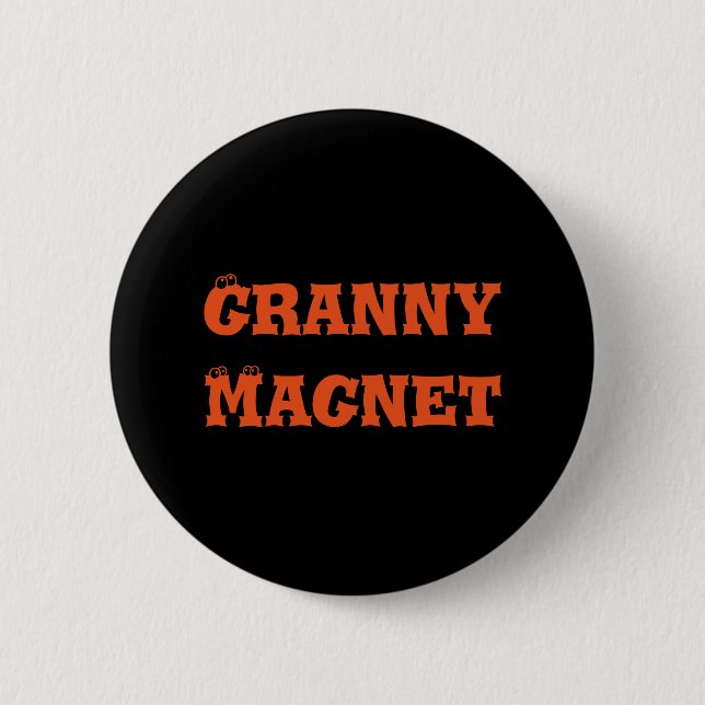 Oma-Magnet-Knopf Button (Vorderseite)