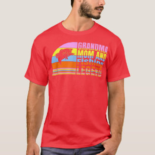 Oma Mama and Fishing Lege, Oma Fishing Wo T-Shirt