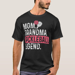 Oma Mama Pickleball Legende Spieler Lustige Pickle T-Shirt