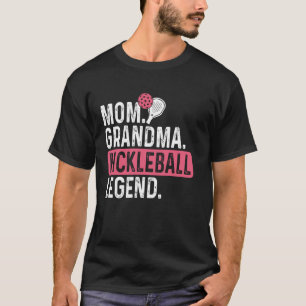 Oma Mama Pickleball Legende Spieler Lustige Pickle T-Shirt