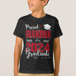Oma mit einer Cl von 2024 Graduat zum Abschluss T-Shirt