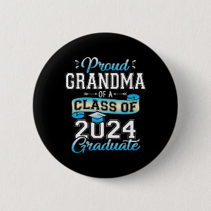 Oma mit einer Cl von 2024 Graduate Funny Senior 20 Button